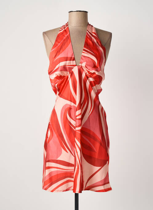 Robe courte rouge SANS MARQUE femme