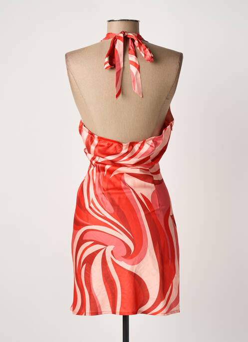 Robe courte rouge SANS MARQUE femme