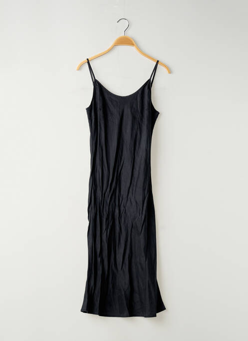 Robe mi-longue noir SANS MARQUE femme