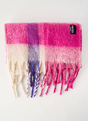 Echarpe rose PIECES homme