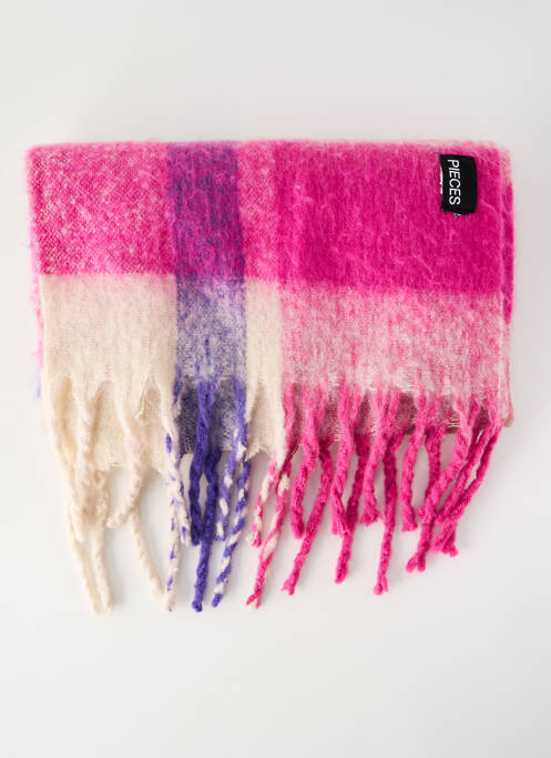 Echarpe rose PIECES homme