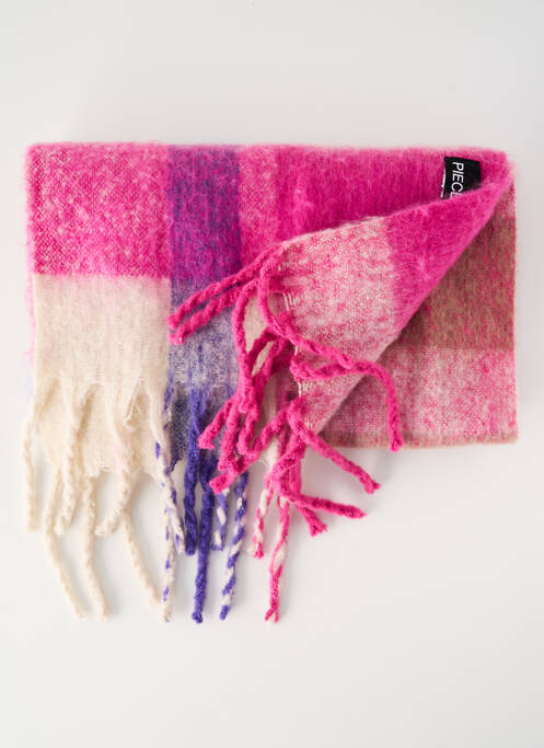 Echarpe rose PIECES homme
