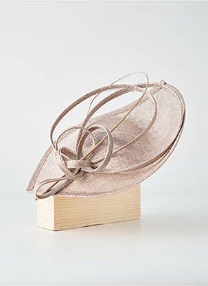 Chapeau sélection tenue de soirée beige MADDOX femme