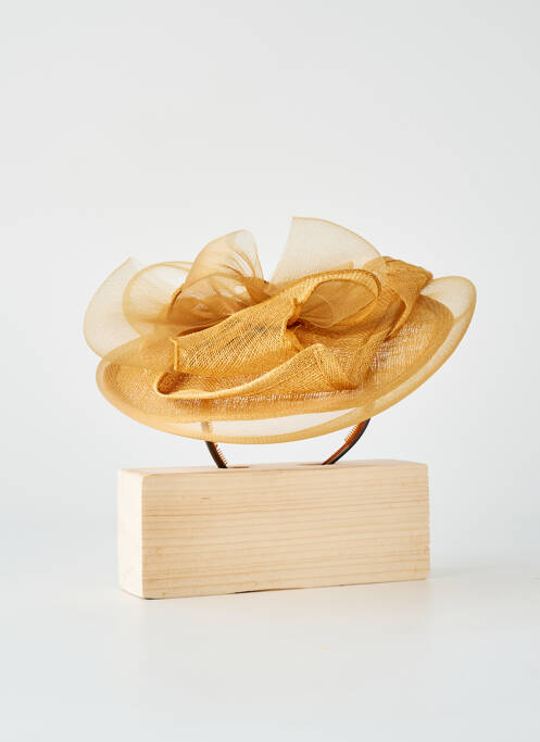 Chapeau jaune TOUT EN TETE femme