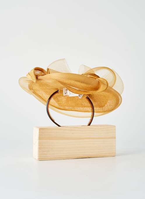 Chapeau jaune TOUT EN TETE femme