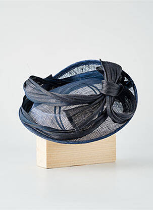 Chapeau sélection tenue de soirée bleu CELINE ROBERT femme