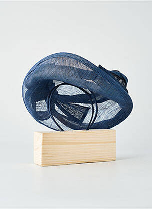 Chapeau sélection tenue de soirée bleu CELINE ROBERT femme