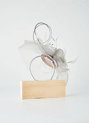 Chapeau sélection tenue de soirée gris MADDOX femme