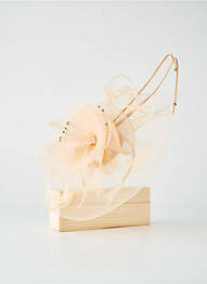 Chapeau sélection tenue de soirée beige MADDOX femme