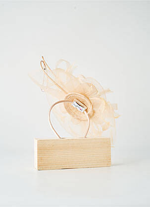 Chapeau sélection tenue de soirée beige MADDOX femme