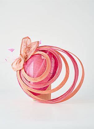 Chapeau sélection tenue de soirée rose LILIBETH femme