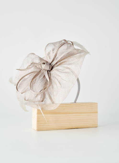 Chapeau sélection tenue de soirée gris MCBURN femme