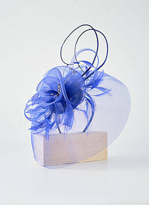 Chapeau sélection tenue de soirée bleu MADDOX femme