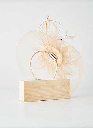 Chapeau sélection tenue de soirée beige MADDOX femme