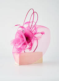 Chapeau sélection tenue de soirée rose fonce MADDOX femme