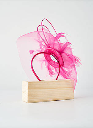 Chapeau sélection tenue de soirée rose fonce MADDOX femme