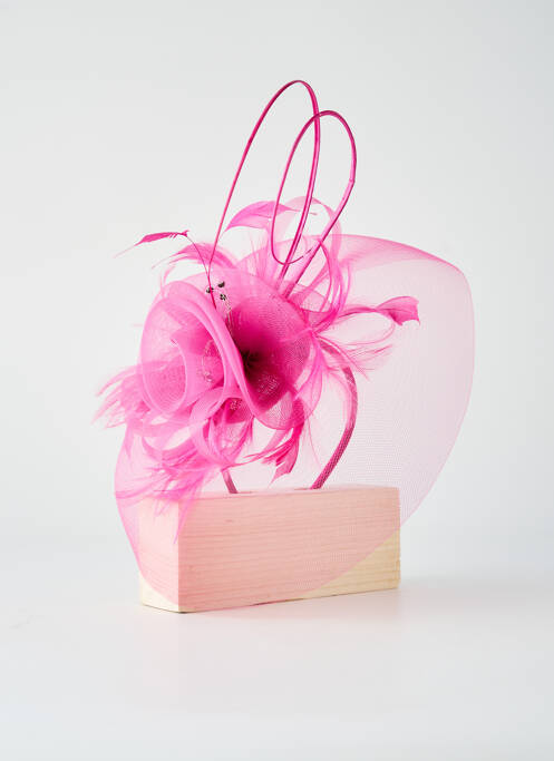 Chapeau sélection tenue de soirée rose fonce MADDOX femme