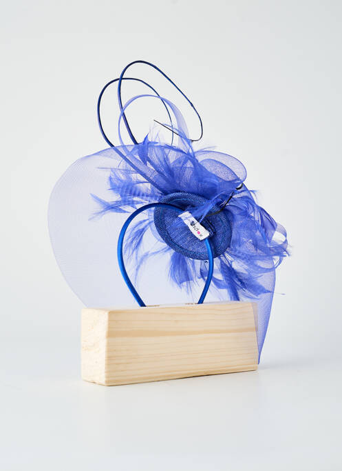 Chapeau sélection tenue de soirée bleu MADDOX femme