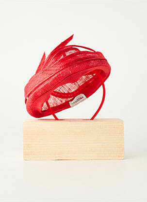 Chapeau sélection tenue de soirée rouge MADDOX femme