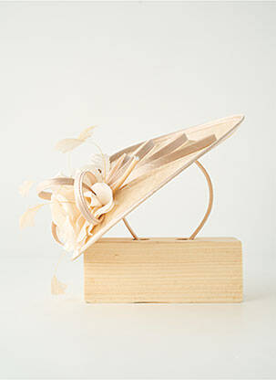Chapeau sélection tenue de soirée beige MADDOX femme