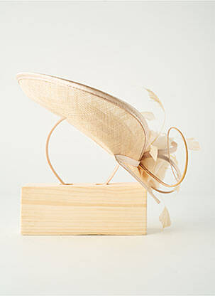 Chapeau sélection tenue de soirée beige MADDOX femme