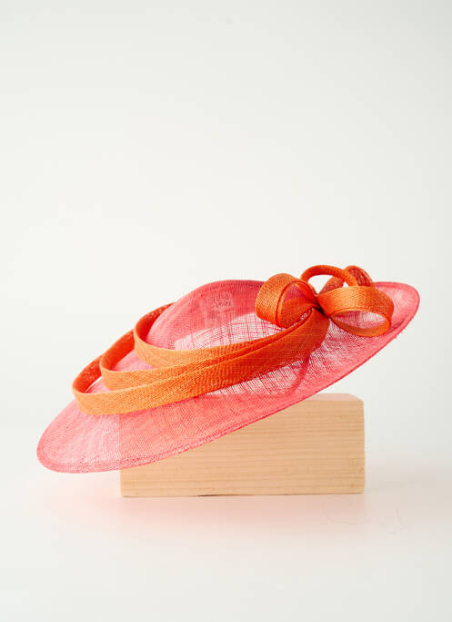 Chapeau orange TOUT EN TETE femme