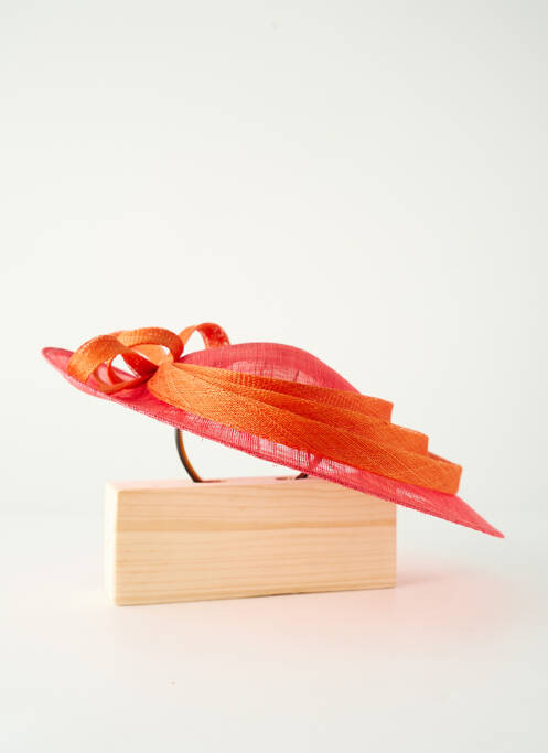Chapeau orange TOUT EN TETE femme