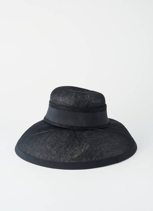 Chapeau sélection tenue de soirée noir CORTI femme