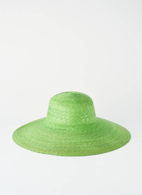 Chapeau vert CORTI femme