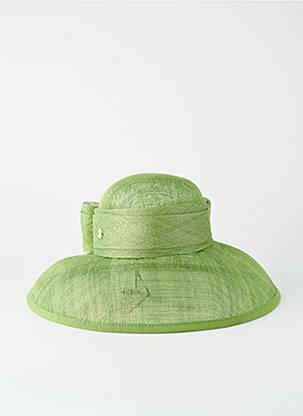 Chapeau sélection tenue de soirée vert ROSSOMENTA femme
