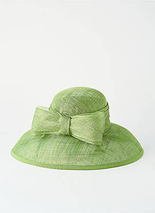 Chapeau sélection tenue de soirée vert ROSSOMENTA femme