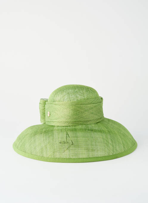 Chapeau sélection tenue de soirée vert ROSSOMENTA femme