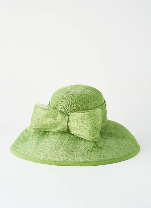 Chapeau sélection tenue de soirée vert ROSSOMENTA femme