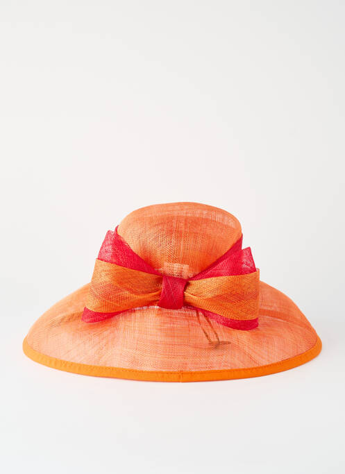 Chapeau sélection tenue de soirée orange ROSSOMENTA femme