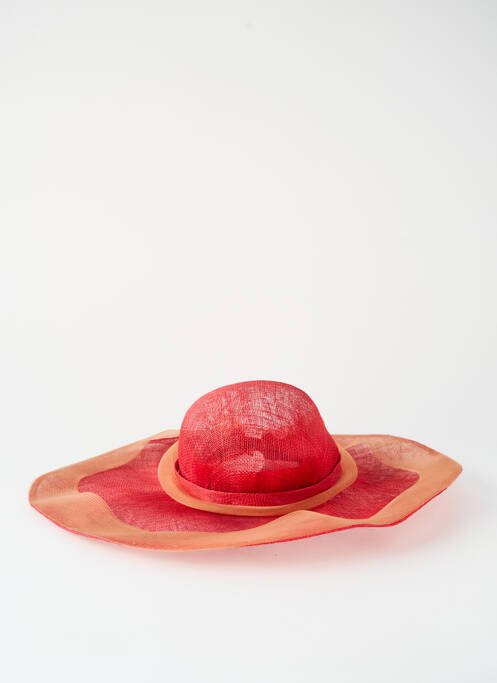 Chapeau sélection tenue de soirée rouge LES CHAPEAUX DE LISA femme