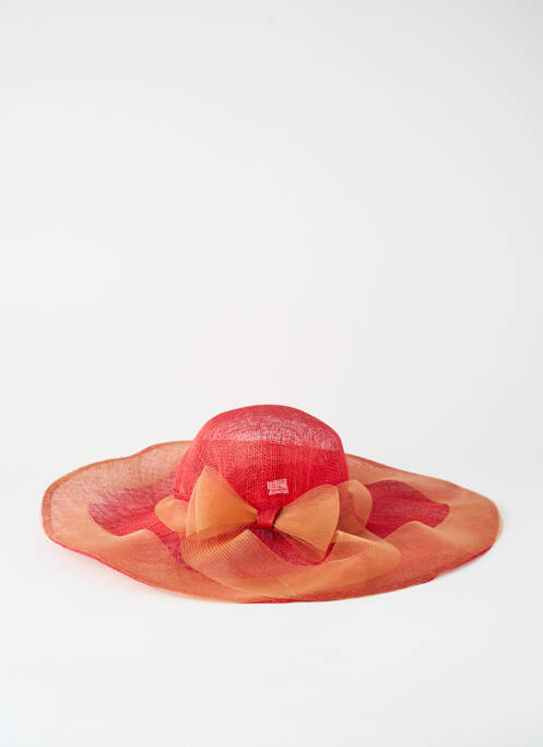 Chapeau sélection tenue de soirée rouge LES CHAPEAUX DE LISA femme