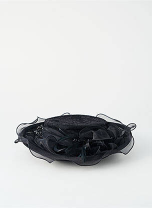 Chapeau sélection tenue de soirée noir MCBURN femme