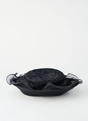 Chapeau sélection tenue de soirée noir MCBURN femme