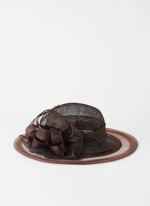Chapeau marron SISAL femme
