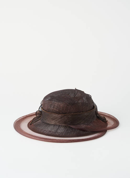 Chapeau marron SISAL femme
