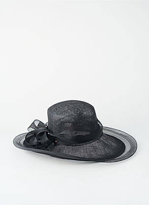 Chapeau sélection tenue de soirée noir LES CHAPEAUX DE LISA femme