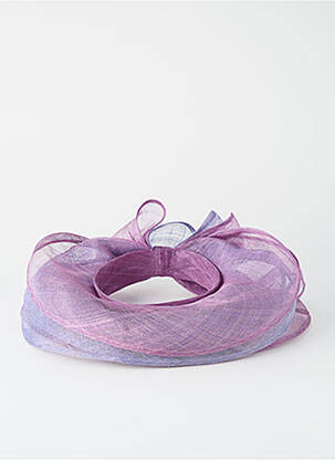 Chapeau sélection tenue de soirée violet TOUT EN TETE femme