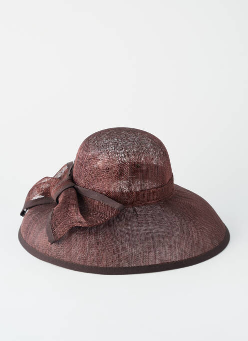 Chapeau marron DA-ME femme