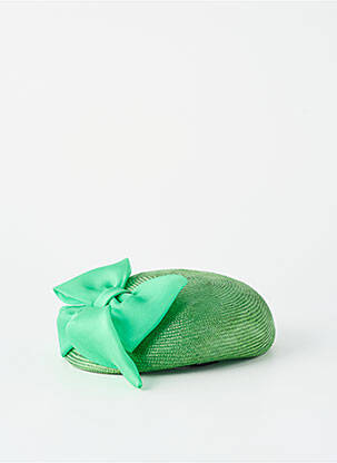 Chapeau sélection tenue de soirée vert LUDO VISCONTI femme