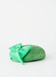 Chapeau sélection tenue de soirée vert LUDO VISCONTI femme