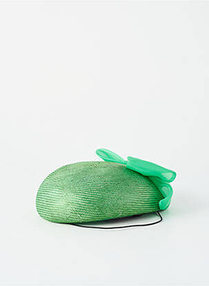 Chapeau sélection tenue de soirée vert LUDO VISCONTI femme