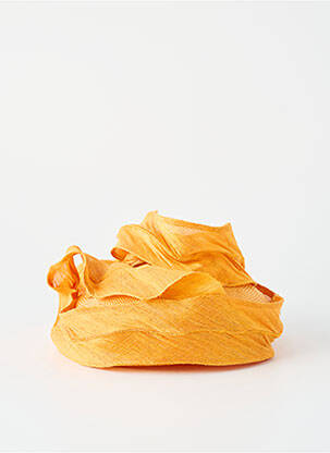 Chapeau sélection tenue de soirée orange LES CHAPEAUX DE LISA femme
