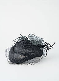 Chapeau sélection tenue de soirée noir MARZI femme