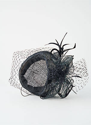 Chapeau sélection tenue de soirée noir MARZI femme