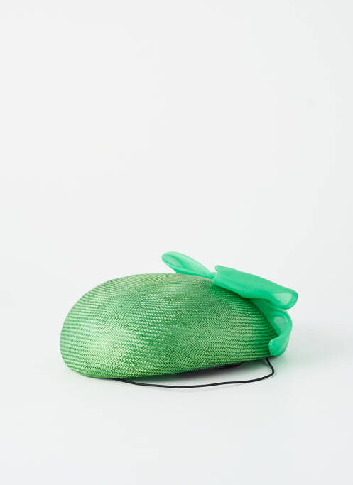 Chapeau sélection tenue de soirée vert LUDO VISCONTI femme